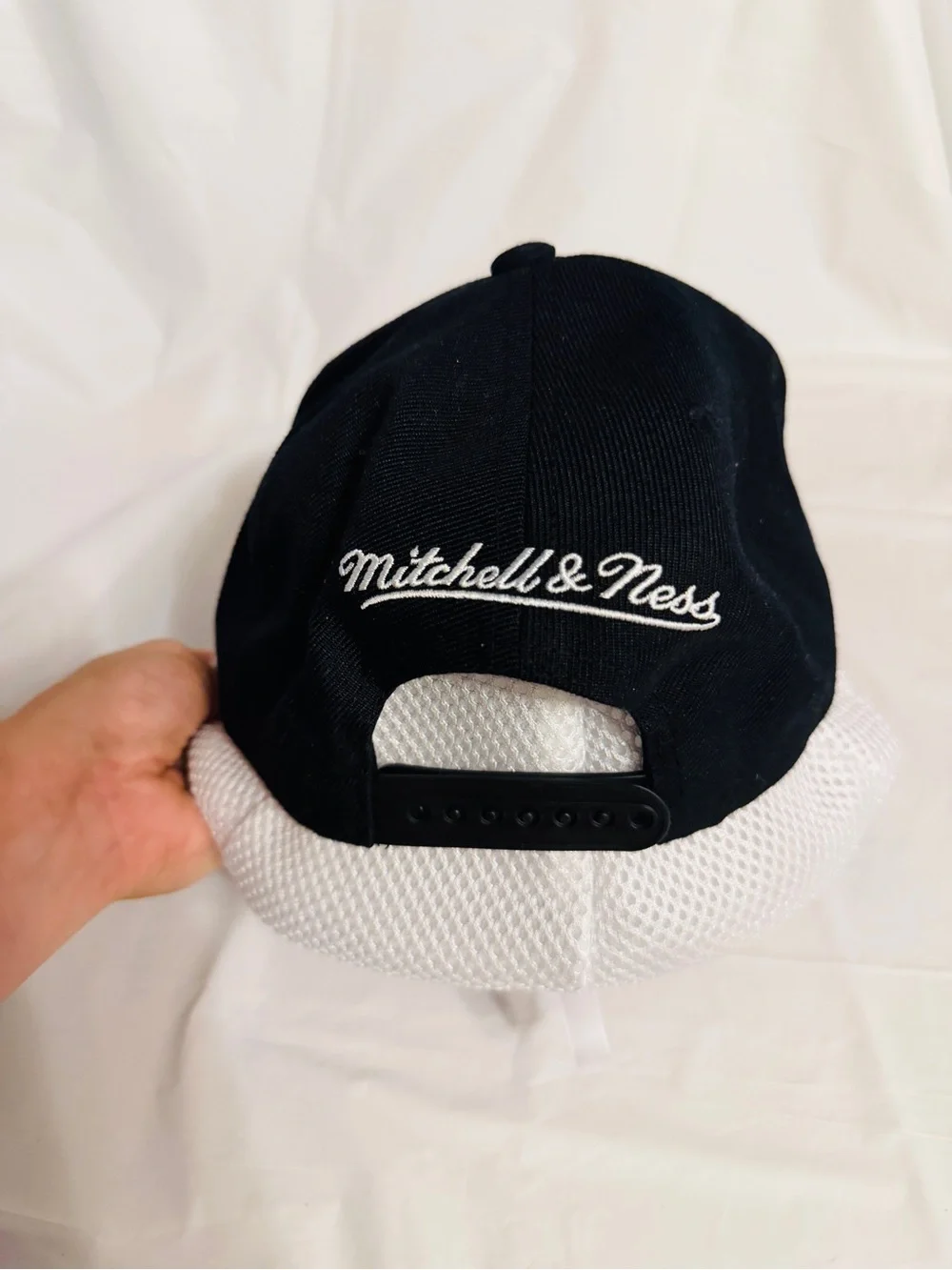 Los Angeles Lakers Mitchell & Ness Original Fit Snapback Hat Black Yellow NBA